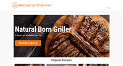 Desktop Screenshot of meateatingmilitaryman.com